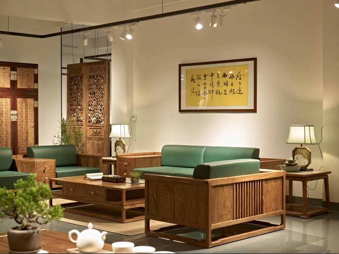 刺猬紫檀中式沙发,新中式家具风格